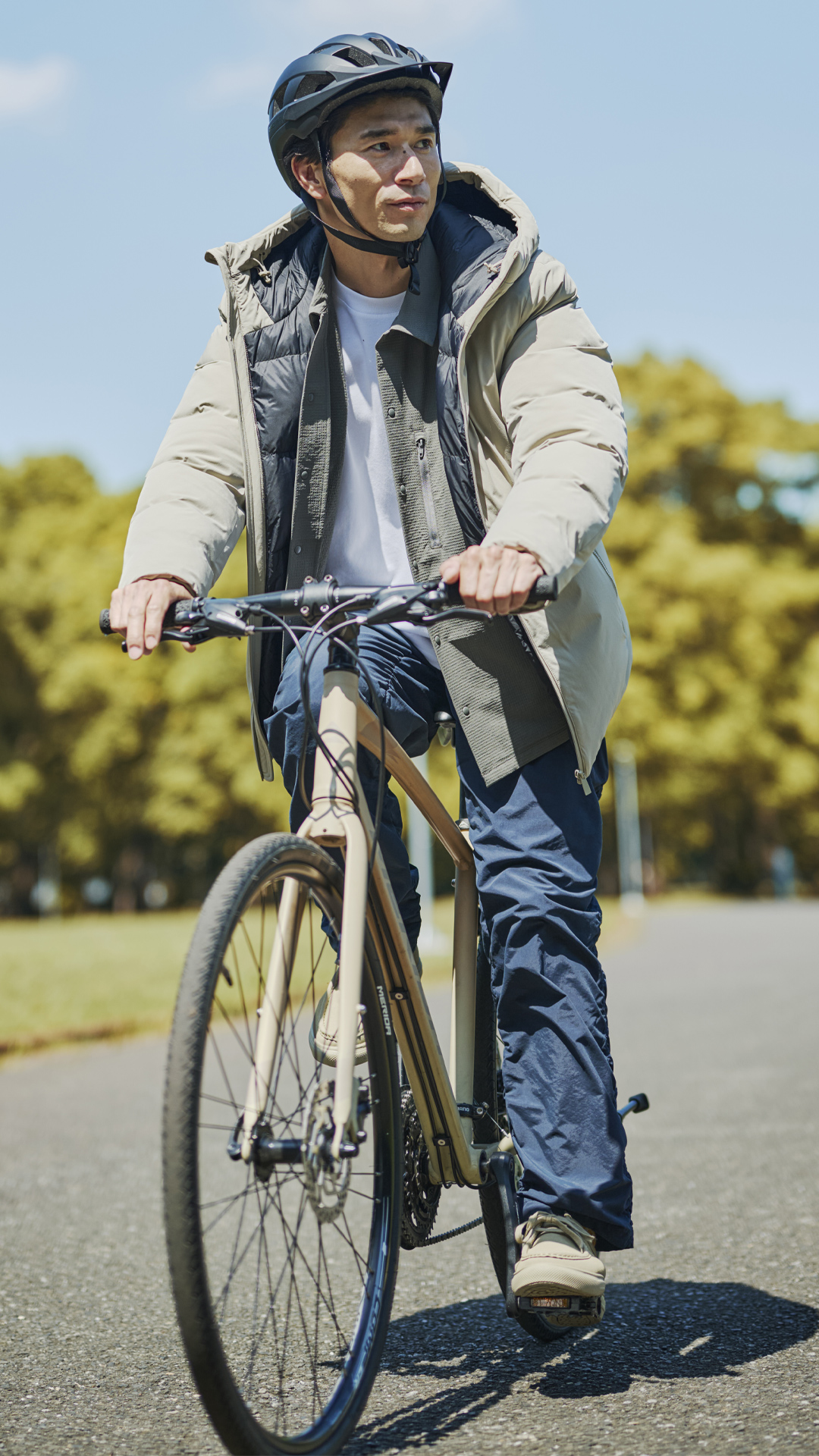 GIGA PUFF フュージョンダウンフーディ