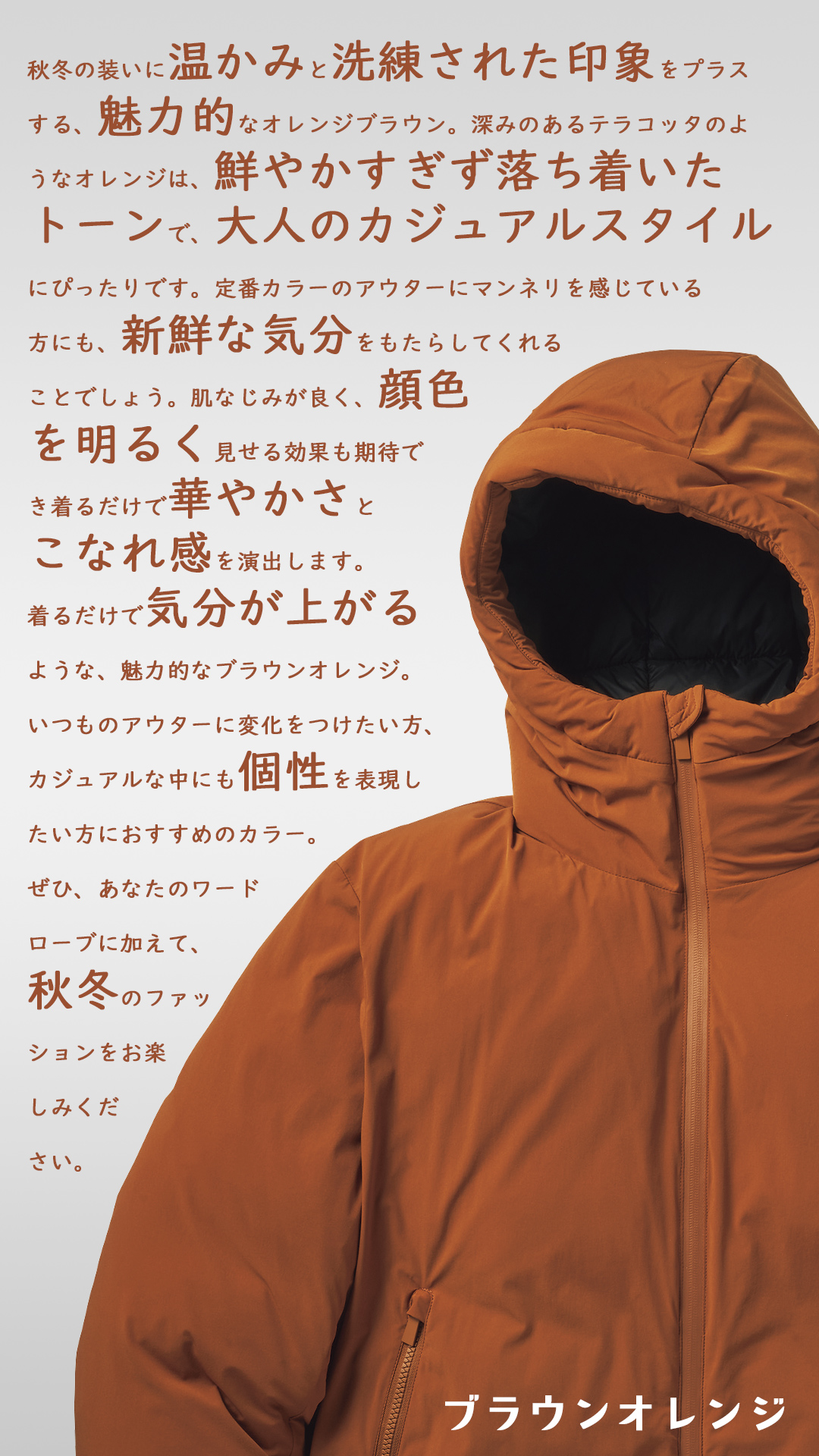 GIGA PUFF フュージョンダウンフーディ