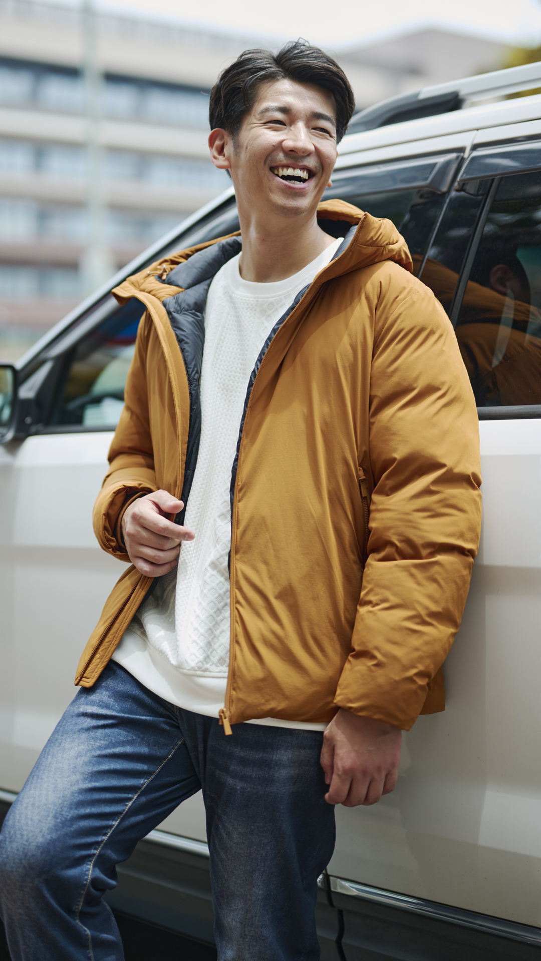 GIGA PUFF フュージョンダウンフーディ