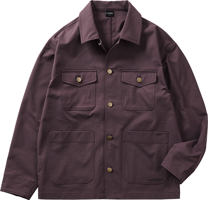 ストレッチカバーオール