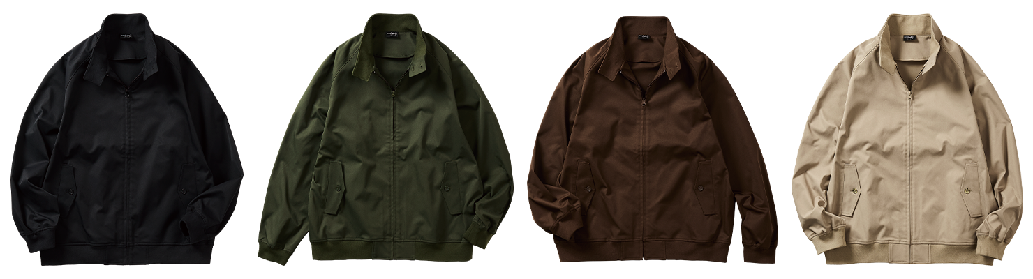 ストレッチスイングトップジャケットカラバリ