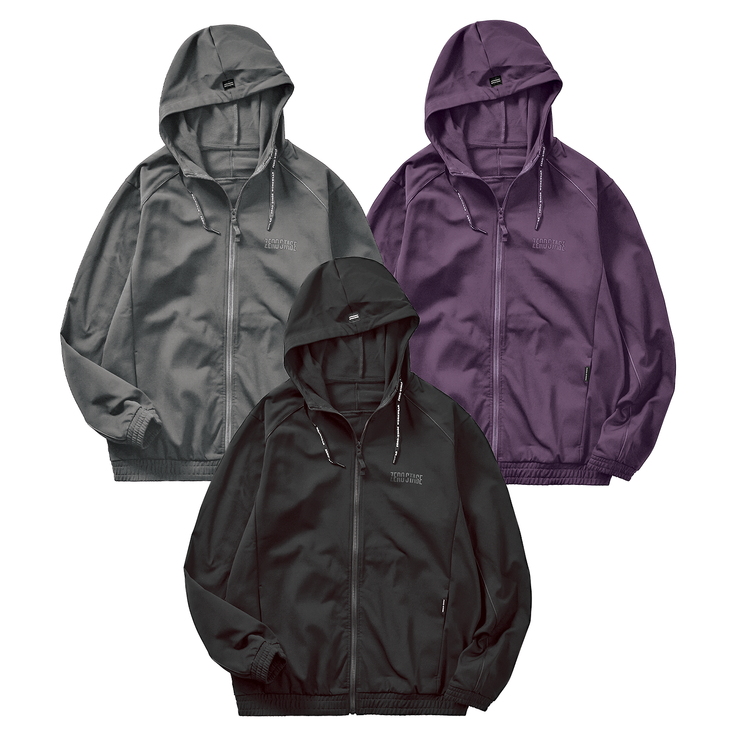 ゼロステージトリコットパーカー