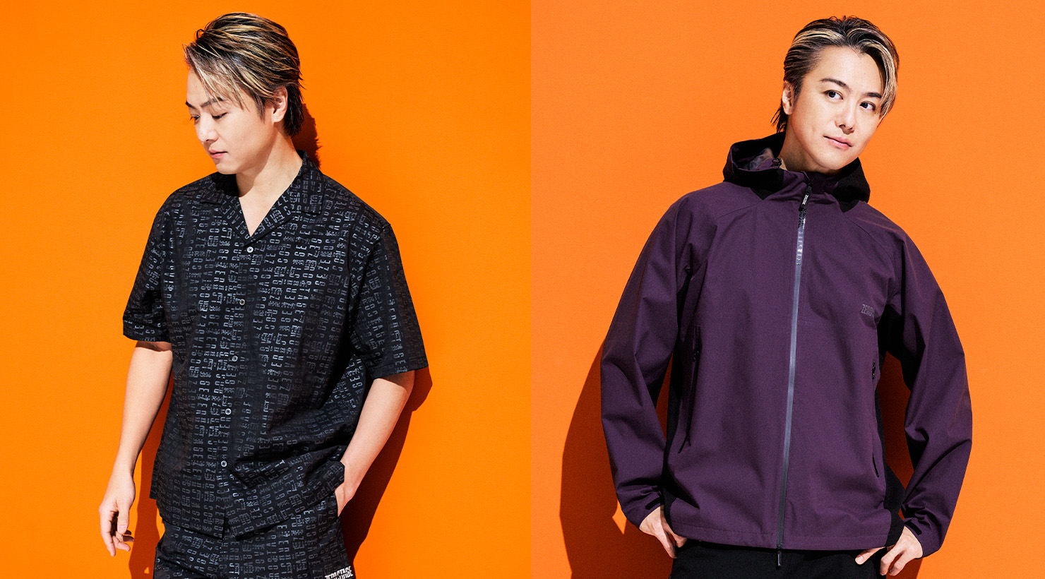 ゼロステージカジュアルウエア着用