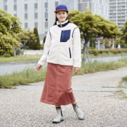 アイボリー×ネイビー