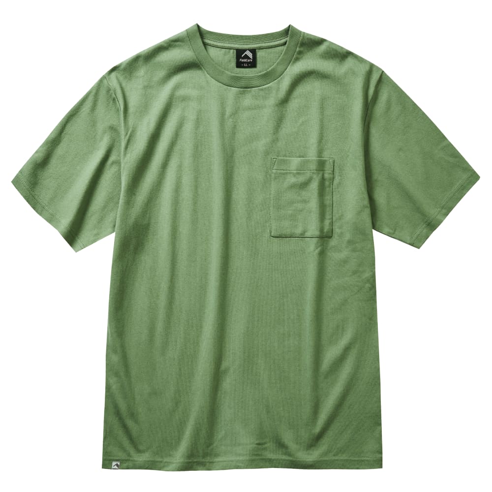 1498 ヘビーウエイトコットンオーバーサイズ半袖Tシャツ | ワークマン ...