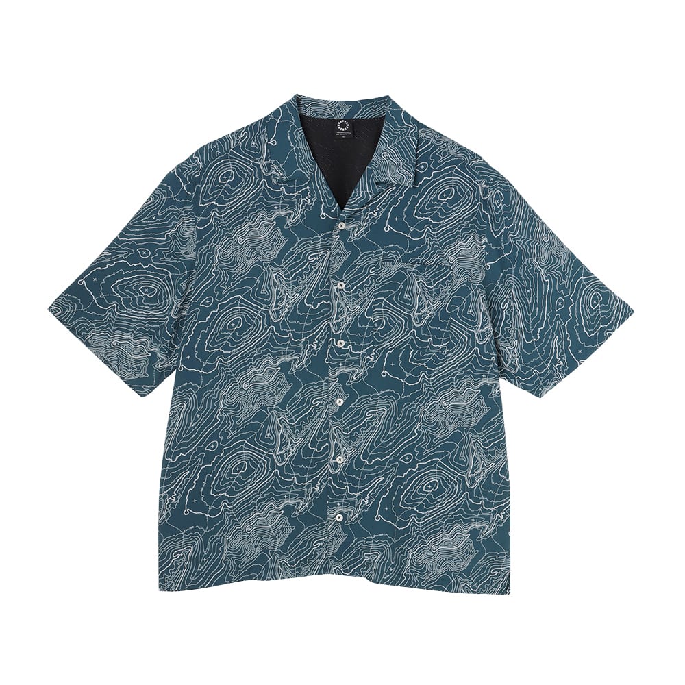 等高線ネイビー