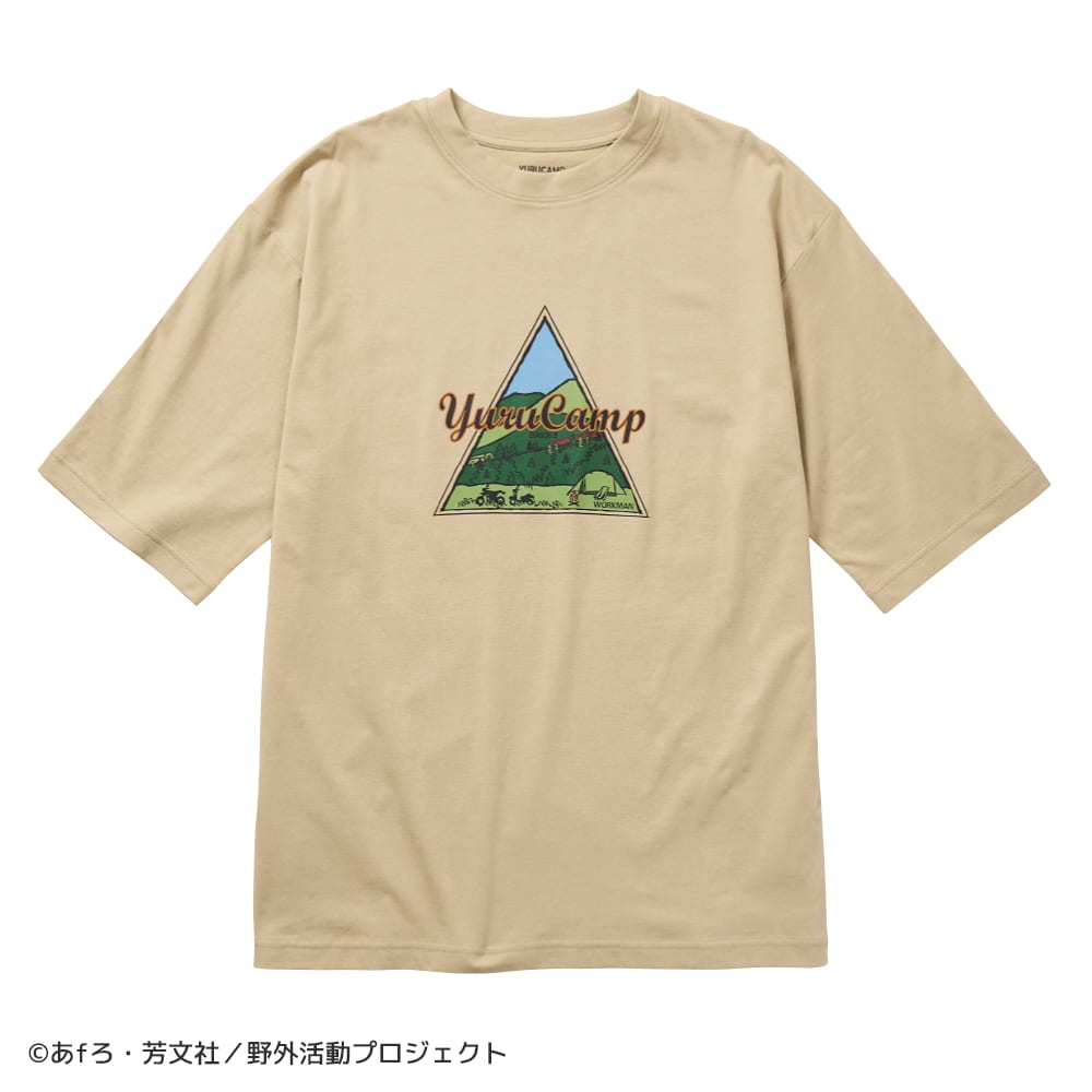 1655 『ゆるキャン△ SEASON３』コラボプリント半袖Tシャツ 