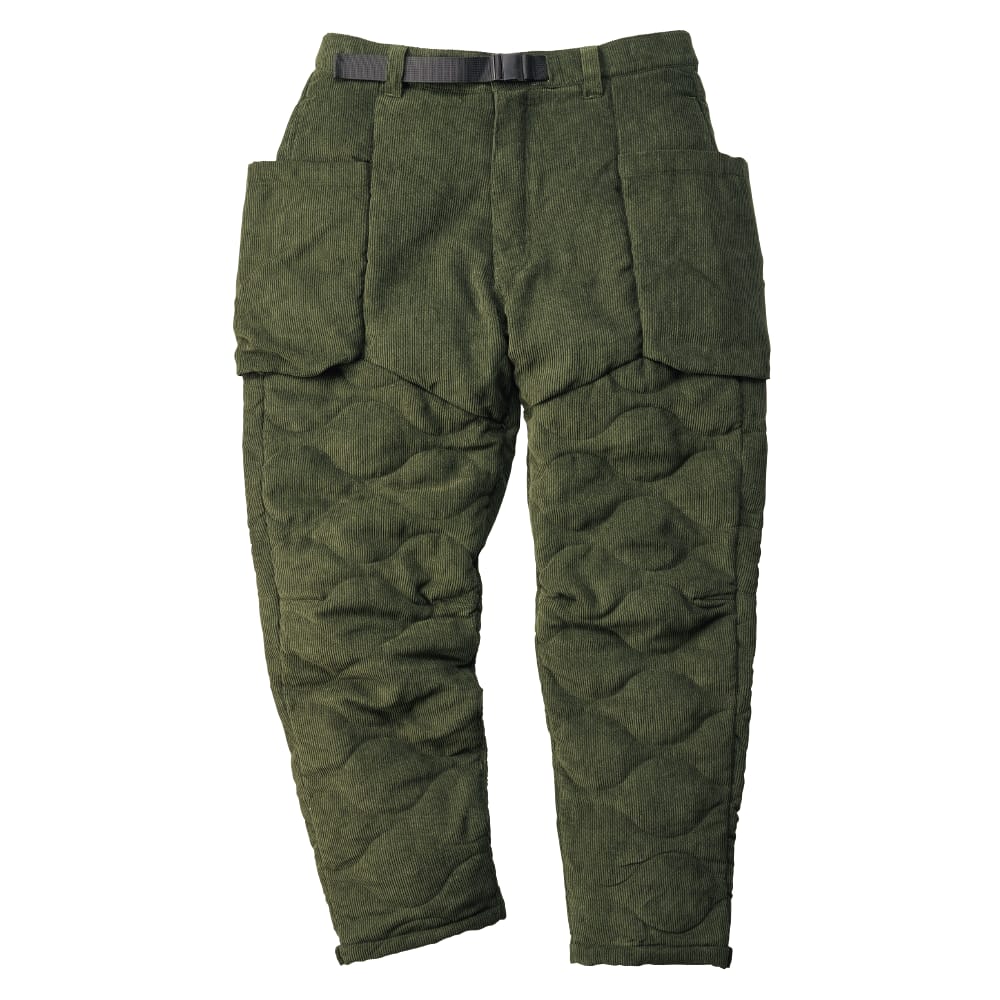 コーデュロイグリーン