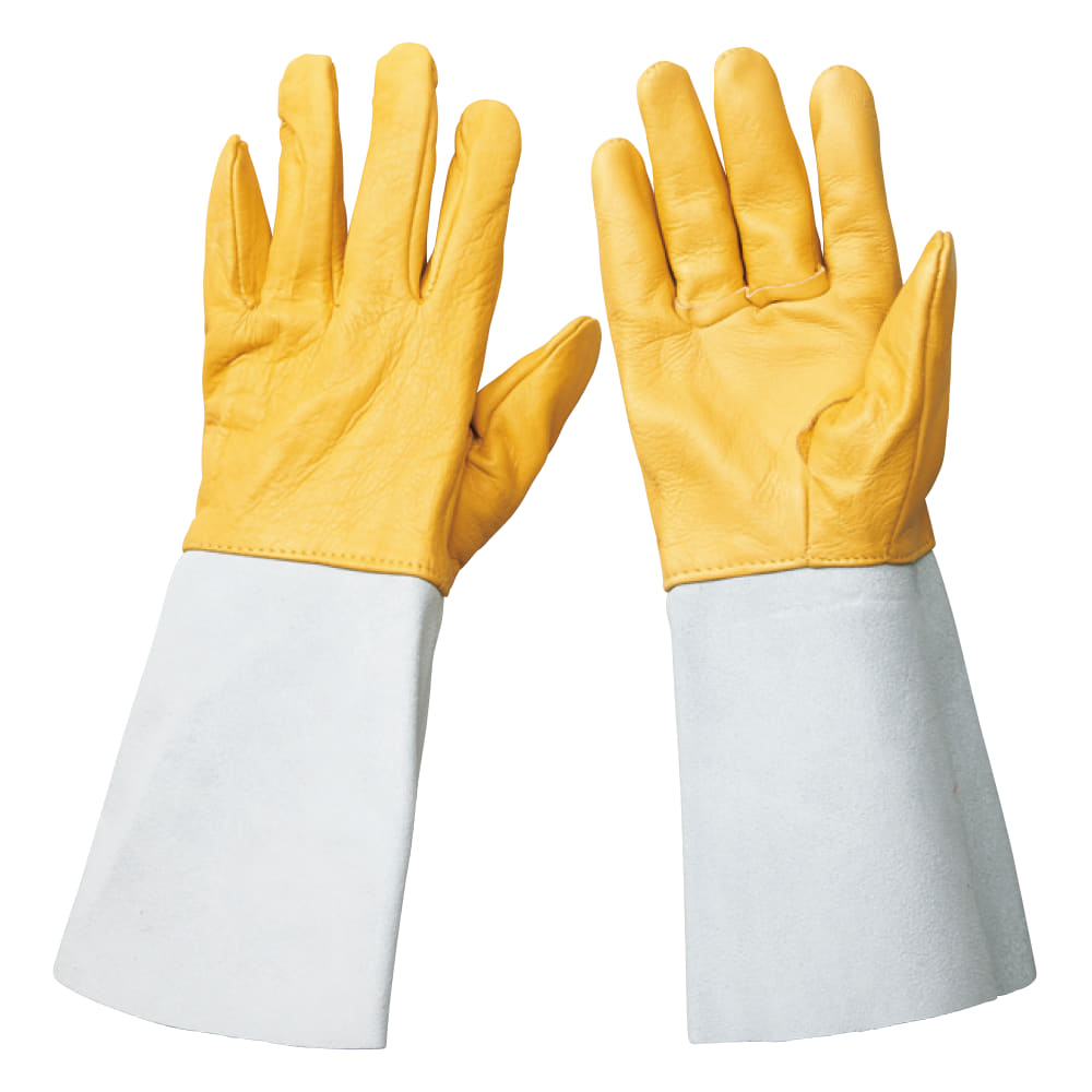 溶接用手袋 5本指コンピ 1双(F（フリー） 黄色): 作業小物（安全ベスト・安全帯・ヘルメット） | 作業着のワークマン公式オンラインストア