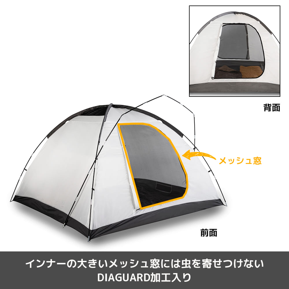 YumemoriKLYMIT クライミット テント四人用 09M4OR01D Maxfield 4 OD0078