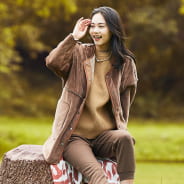 グレー×チャコール