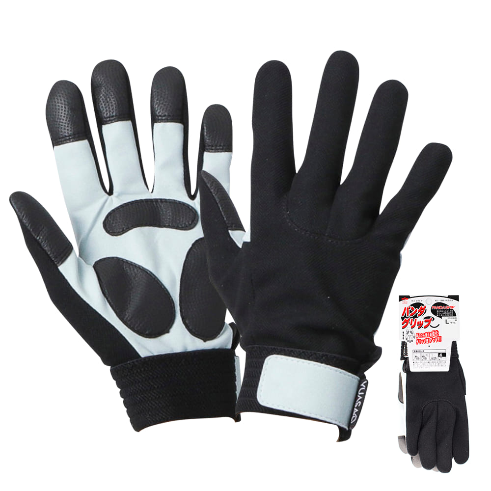 パンダグリップ 1双(Ｓ ホワイト×ブラック): 作業用手袋 | ワークマン 