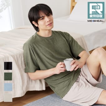 【予約販売】メディヒール(R)ルームパイル半袖シャツ