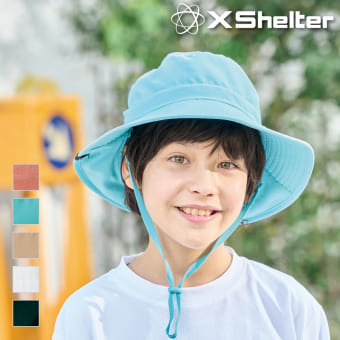 エックスシェルター暑熱αハットキッズ