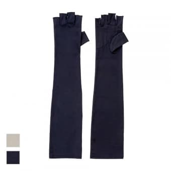 遮熱-10℃チタンアームスリーブ指なしグローブ