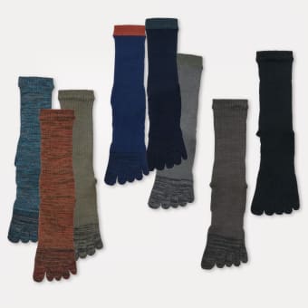 シン・ホッとする靴下5本指 3足組