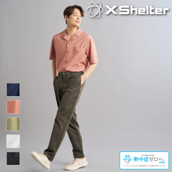 【予約販売】【4月中旬頃発送予定】エックスシェルター暑熱α半袖シャツ