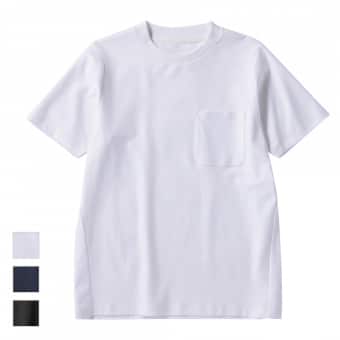 綿×ソロテックス(R)使用マルチファンクション半袖ビズT