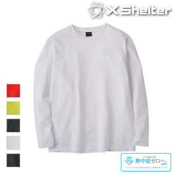 【予約販売】【3月末頃発送予定】エックスシェルター暑熱β長袖Tシャツ