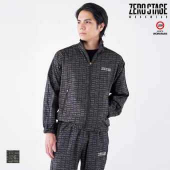 ゼロステージモノグラムトラックジャケット