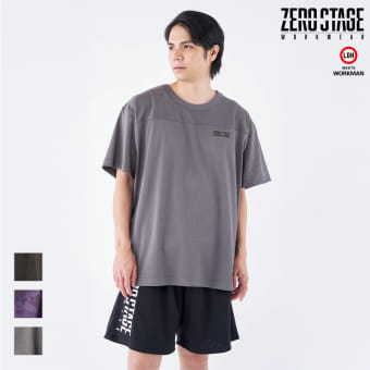 ゼロステージメッシュビッグ半袖Tシャツ
