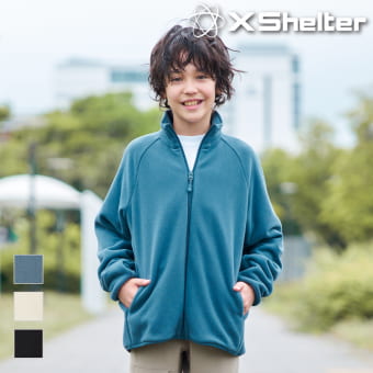 エックスシェルター断熱βフリースジャケットキッズ