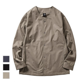 撥水ノーカラージャケット