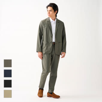 やみつき冷感ストレッチスラックス