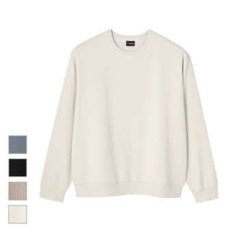 ヘビーウエイトワッフル長袖クルーネック