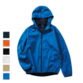 耐久撥水ストレッチウィンドフーディ