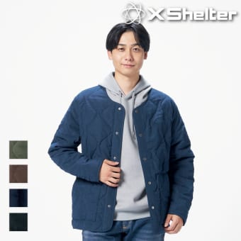 エックスシェルター断熱βノーカラージャケット