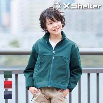 エックスシェルター断熱βライトストレッチジャケットキッズ
