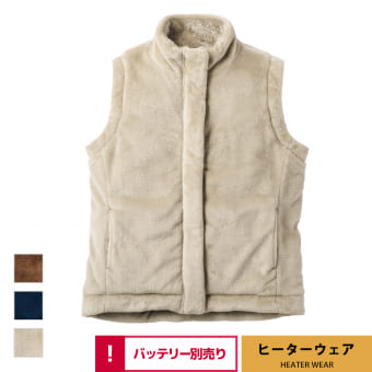 ウィンドコアヒーターレディースベスト