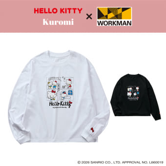 レディースサンリオキャラクターズ 長袖Tシャツ