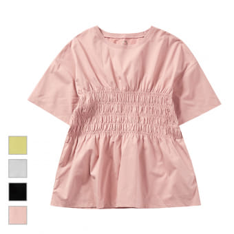 レディースドライサイドシャーリングプルオーバー