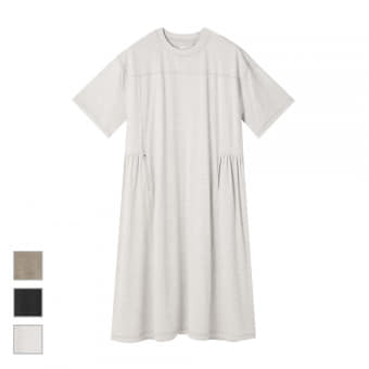 レディースコンフォフローポケットワンピース