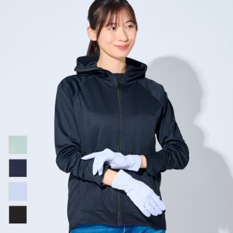 レディース超・通気するUVカットグローブ
