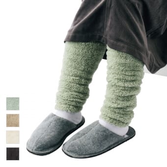 レディース制電フリースボア レッグウォーマー