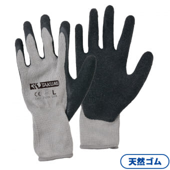 匠の手 10G天然ゴム厚手背抜き手袋 1双
