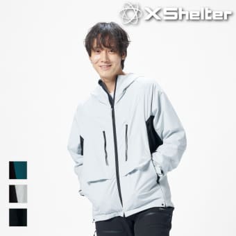 エックスシェルター快適断熱Σ撥水テックフーディ