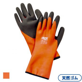 ザ マックス サーモ プラス ロング防寒天然ゴムオールコート手袋 1双